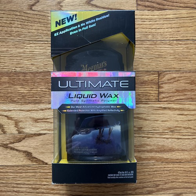 #ad Meguiar#x27;s Ultimate Liquid Wax 16 oz G18216 Pure Synthetic Polymer Hydrophobic $34.98