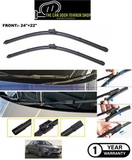 Mercedes-Benz E-Class 2017-2025 Front Windscreen Wiper Blades 24" 22" Brand New
