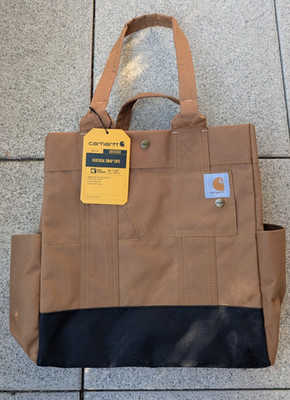 CARHARTT Bag Trage-Tasche für Alltag Reise Einkaufen Studium NEU braun CB0380