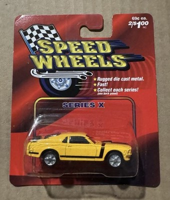 Maisto Speed Wheels Series X 1970 Ford Mustang Boss 302 1/64 E3