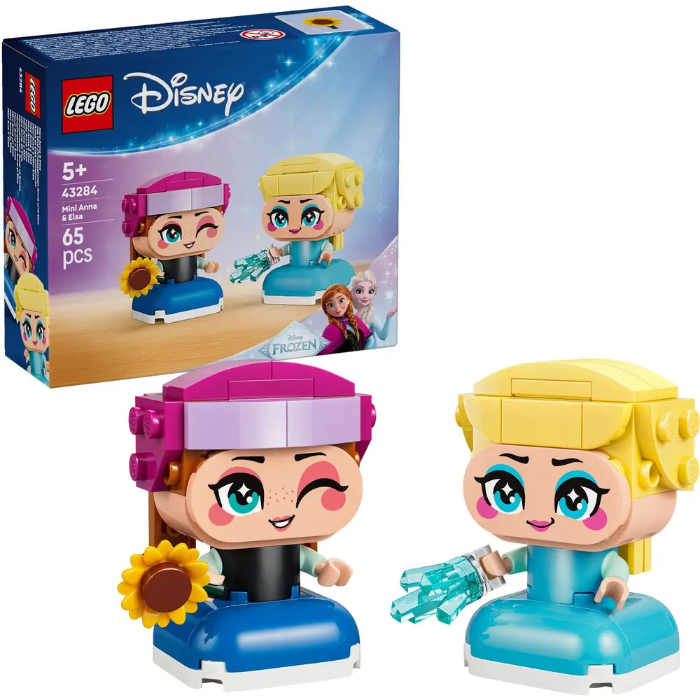 Lego Unisex Kinder Multicolore Bauspielzeug Anna Und Elsa Miniatur Die Eiskönigin - Bild 2