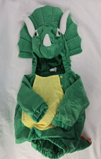 Baby Triceratops Dinosaur Halloween Costume Play Pullover 0-6M Hyde EEK