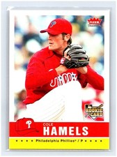 2006 Fleer Tradition Cole Hamels RC #29 Rookie Card MLB Philadelphia Phillies. rookie card picture