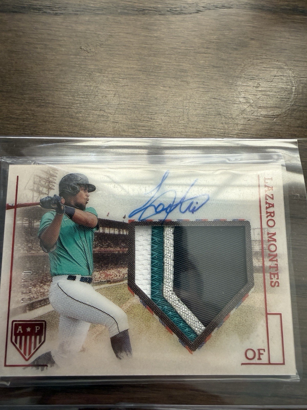 2024 Panini National Treasures Baseball Auto Patch Relic Lot Numbered view 6