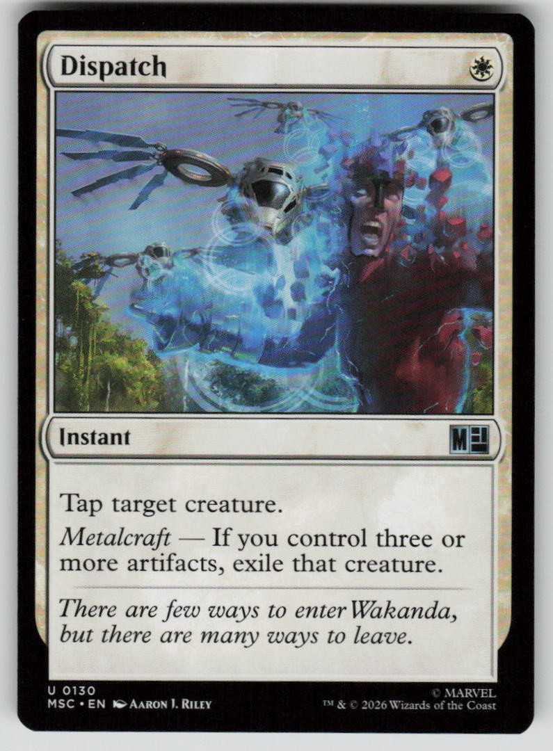 Dispatch Uncommon Commander: Marvel Super Heroes 130 MTG Near Mint 2026