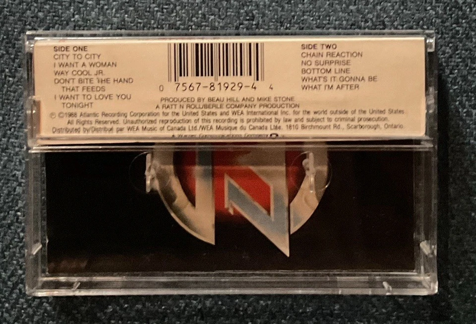 Ratt- Reach For The Sky Cassette Tape - Image 2 of 4