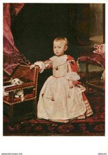 Postcard - Art - Painting History - Diego Velasquez - Der Infant Philipp P