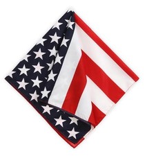 Large Bandana Headband - Handkerchief Bandanas for Women  Men - Us Flag