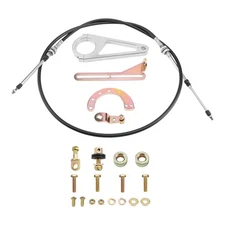 2" Aftermarket Transmission Cable Column Shift Linkage Kit For GM TH350 ACA-1804