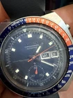 RARE VINTAGE SEIKO 6139-6001 Vintage Chronograph  POGUE AUTOMATIC MEN WATCH