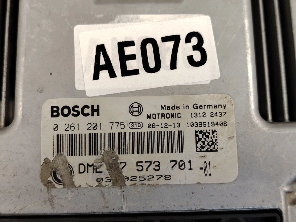 MINI COOPER R56 1.6 N12B16A ENGINE CONTROL MODULE ECU ECM 0261201775 7573701 - Image 3 of 4