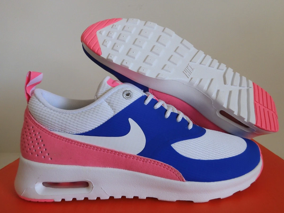 WMNS NIKE AIR THEA GAME ROYAL BLUE-PINK GLOW-WHITE SZ 7 [599409-403] | eBay