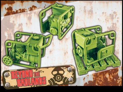 EC3D Beyond Badland Stromaggregat X3 28mm Project Z Fallout Stargrave
