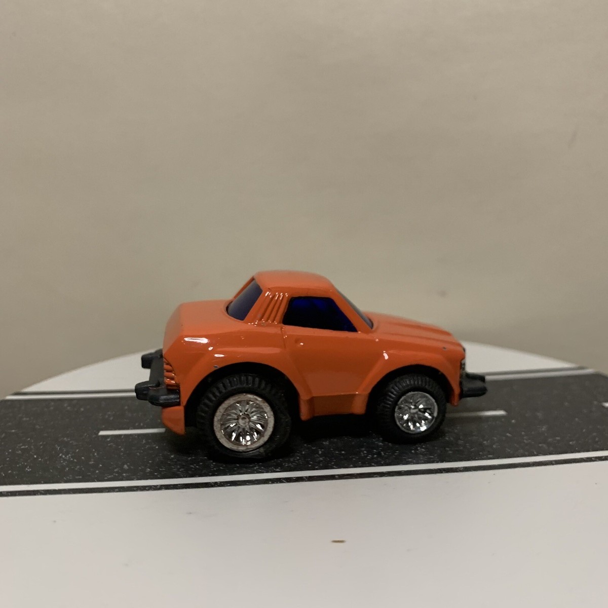 Zylmex Zee Toys Mercedes Benz 450 SLC Pull-Back Car Orange Red