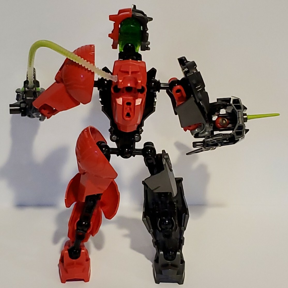 100% Complete & Retired Hero Factory: Splitface (6218) with