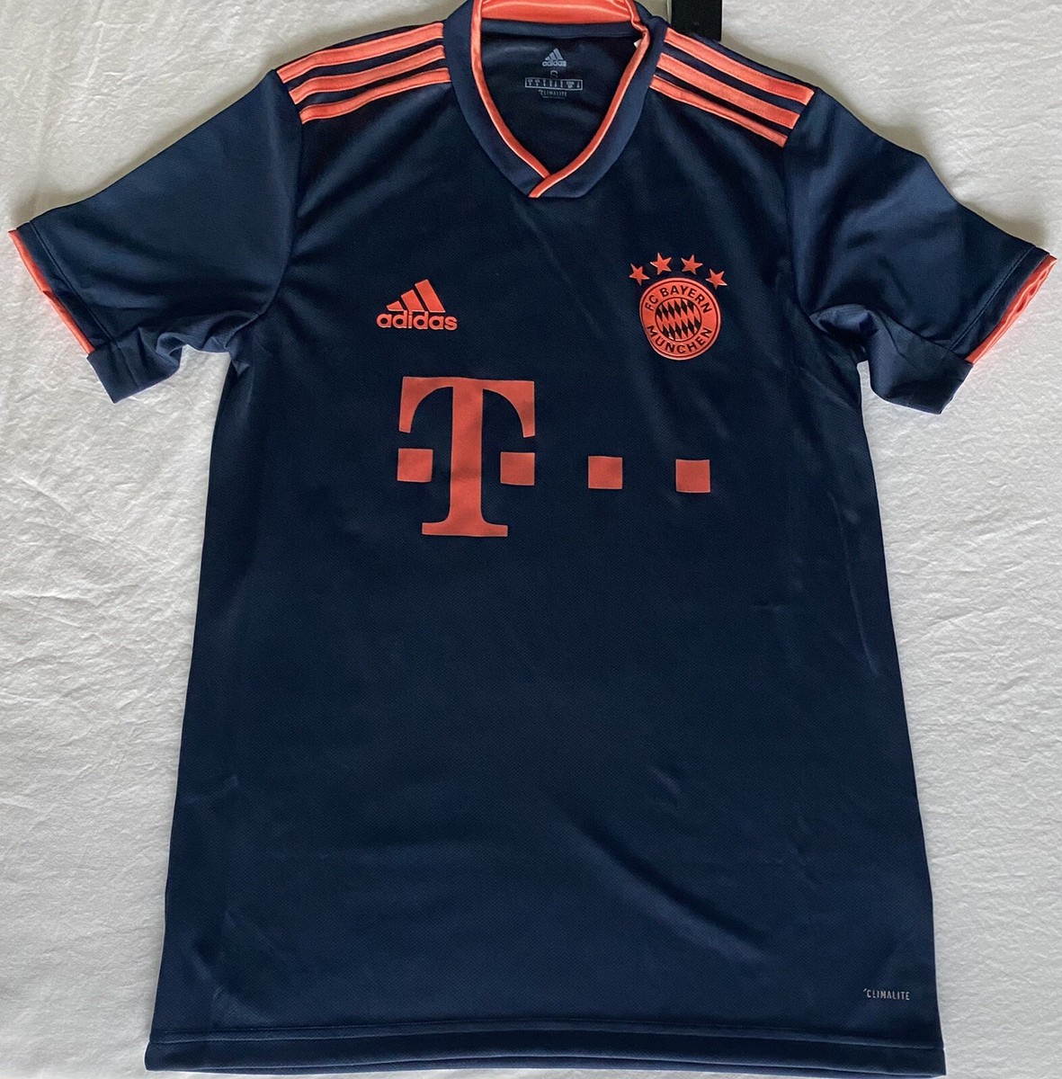 Adidas Bayern Munich Climalite 3rd Soccer Jersey DW7411 Blue