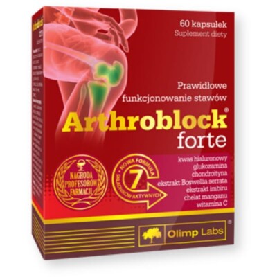 Arthroblock Forte Olimp Normale Funktion der Gelenke Kapsel, 60 Stk.