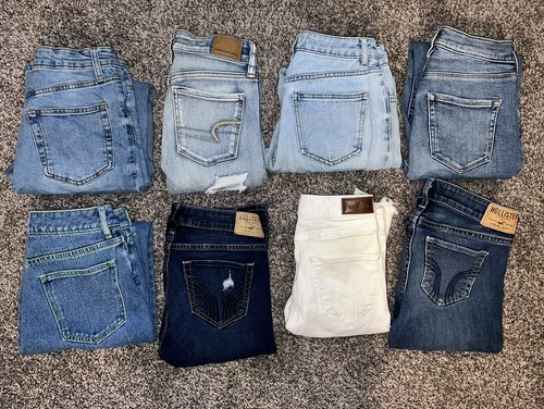 Womens/Teen Jean LOT of 8! Sizes 0-00 
