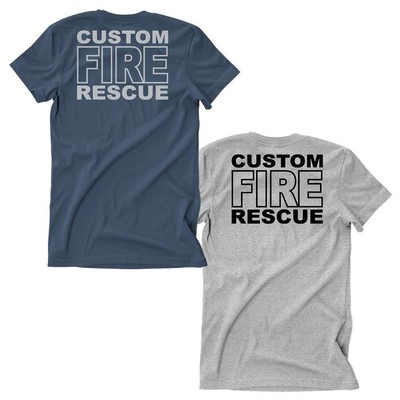 custom firefighter t shirts