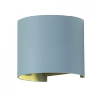 Wandleuchte Doppelt Led COB 6W IP65 Rund Grau V-tac VT-756 3000K