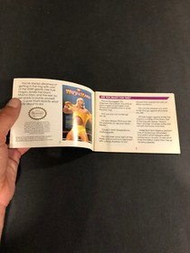 wwf wrestlemania Nes Manual
