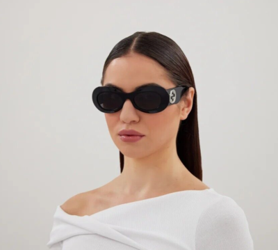 Gucci Women AUTHENTIC Sunglasses Violet Oval GG1696S 003  display picture 1