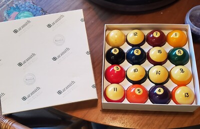Genuine Belgian Aramith Crown Standard Pool/Billiard Ball Set (Phenolic Resin)
