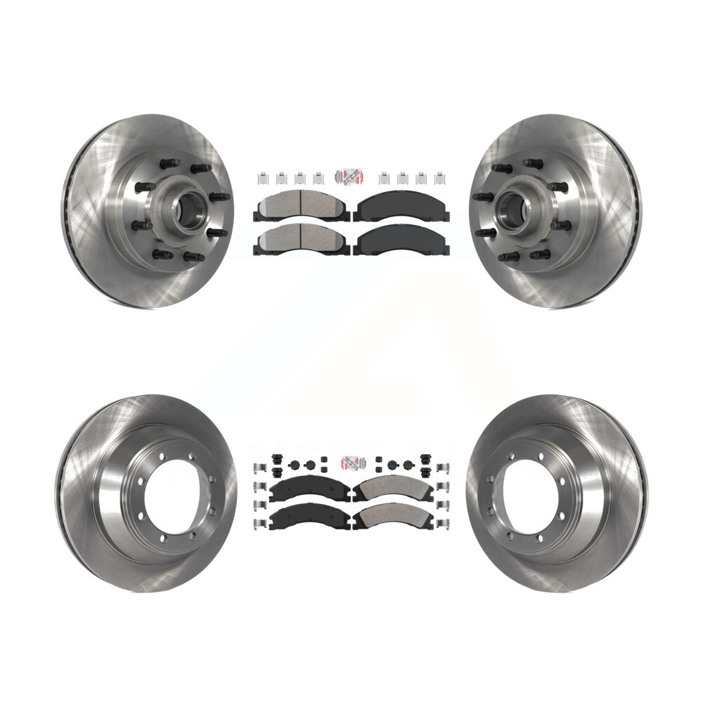 Hawk Slotted Front Rotor Set | Ford E-550 Super Duty (02) (HTS4343)