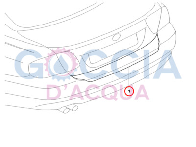 Original BMW 3er E90 Kofferraumkantenschutzfolie transparent (NICHT für E90 LCI)