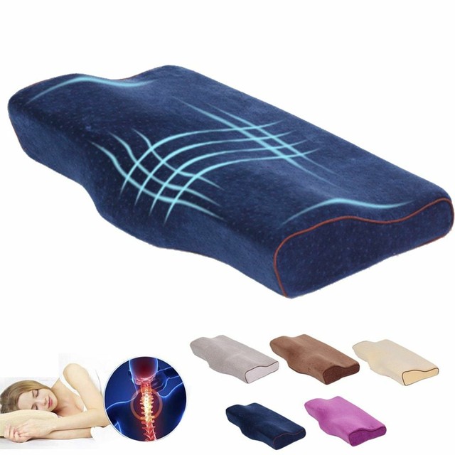 Neck Pillow Butterfly Shaped Memory Foam Orthopedic Health Care