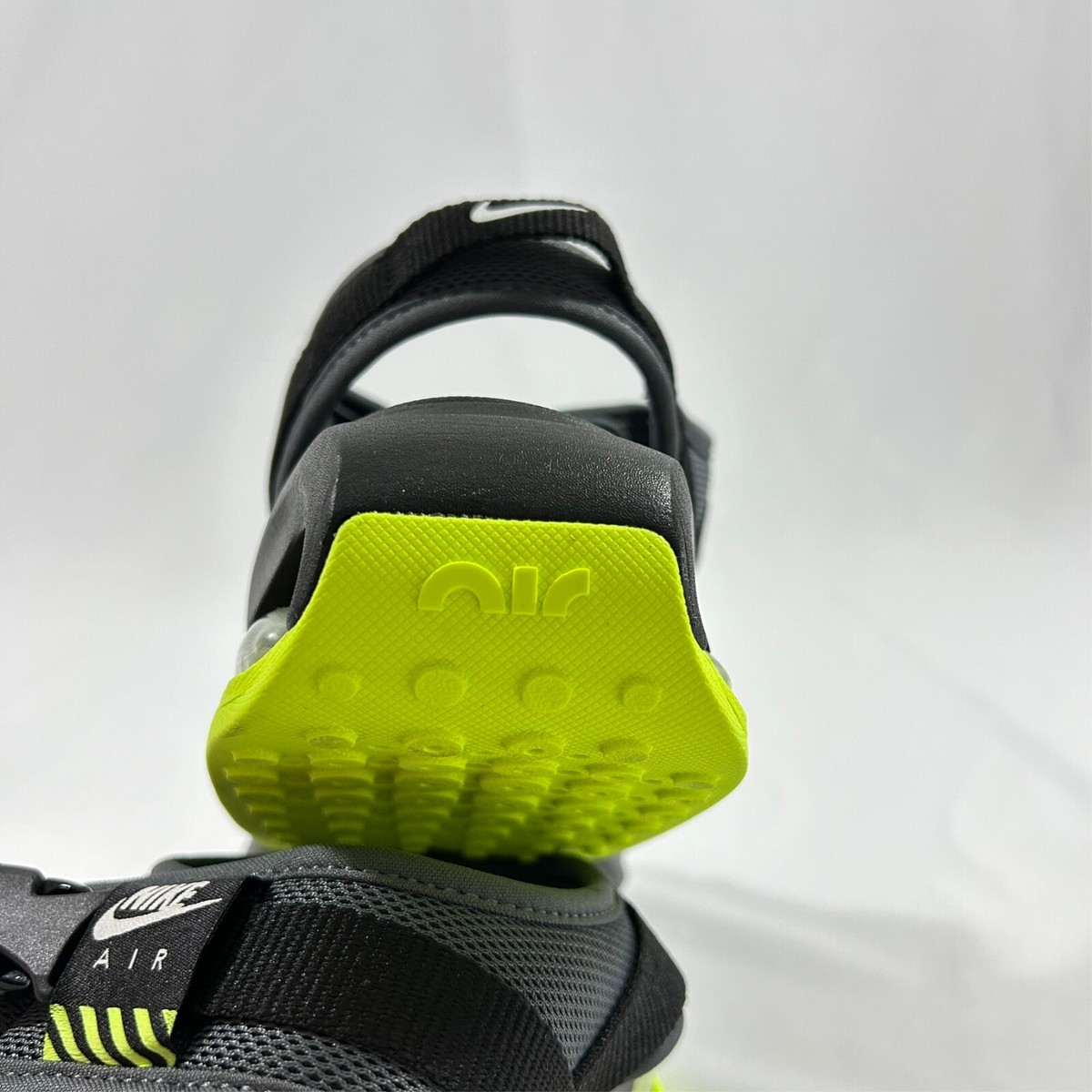 Nike Air Max Sol Sandal in Black with Neon Green Accent 10 Nike Air Max Sol Sandals NA DD9973-004 Men main image 2