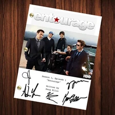 Entourage Signed Autographed Script Full Screenplay Pilot Episode Full Cast Auto