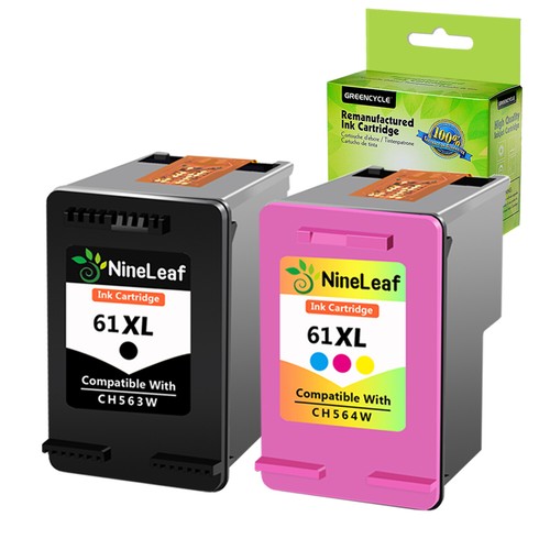 Inchiostro HP 61XL Kit Ricarica Inchiostro Per Stampante HP 61 E 61XL - 4 Colori (nero, Ciano, Magenta, Giallo) Kit Ricarica Stampante - Foto 5