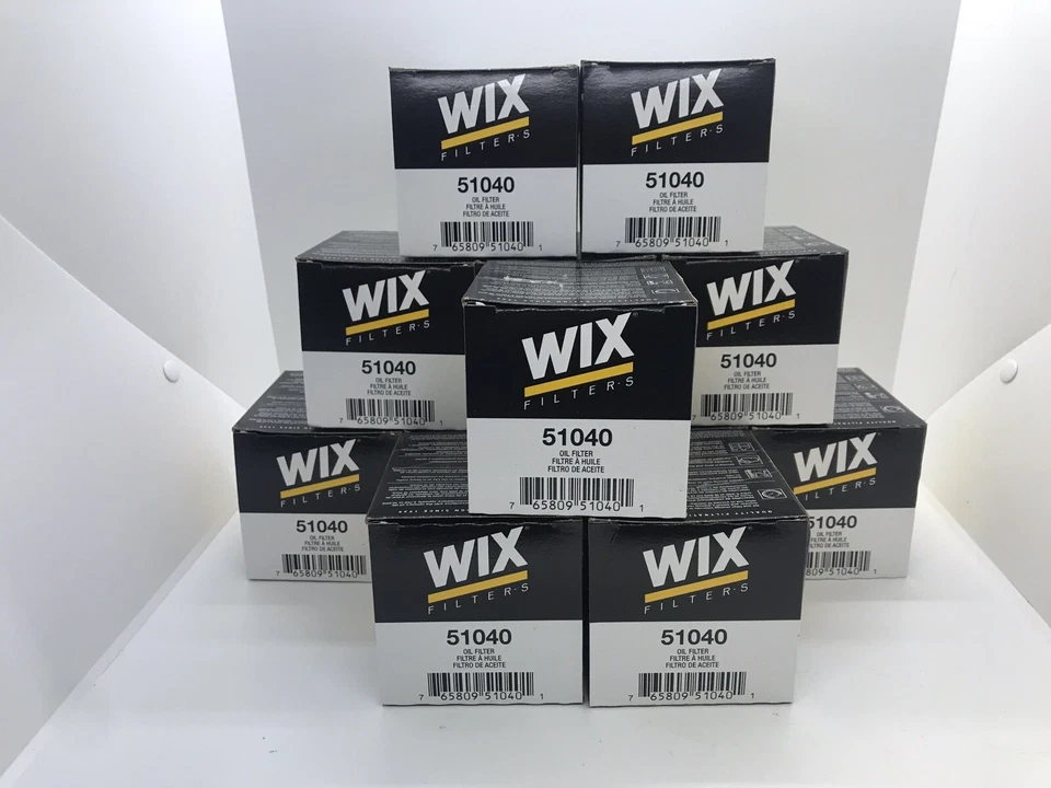 Box of 12 Engine Oil Filter Wix 51040 for GM / Daewoo / Isuzu / Jeep / Suzuki - Image 2 of 2