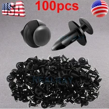 Bumper Fender Fastener Rivets Retainer Push Clips for Ford Fusion 2006-2016 8mm