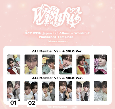 NCT WISH JAPAN 1ST ALBUM 'WISHFUL' OFFICIAL PHOTOCARD ALBUM | eBay