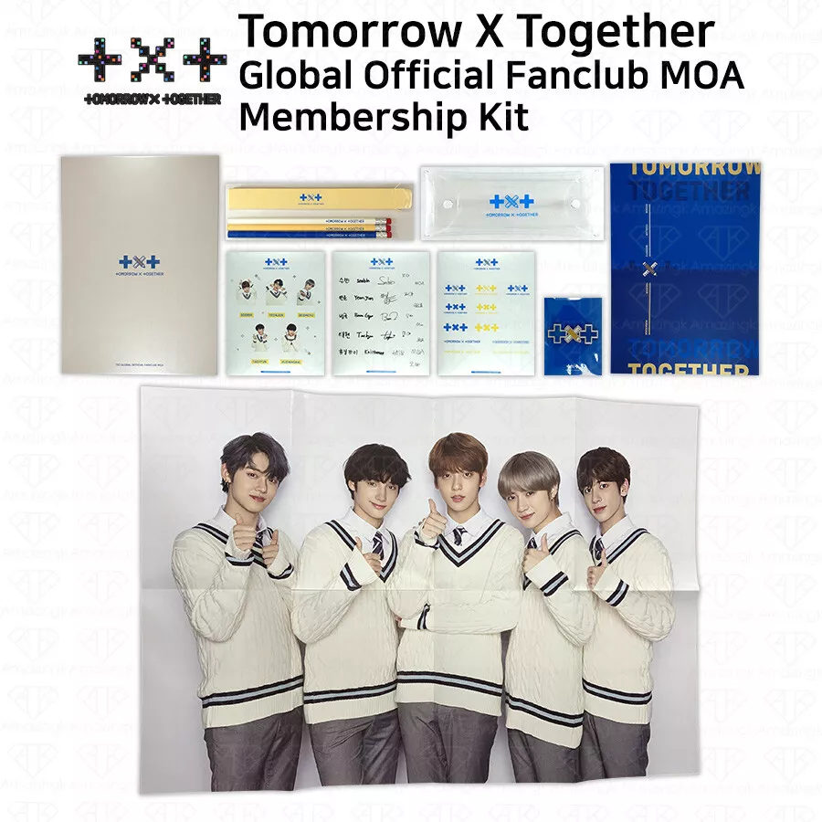 TXT Tomorrow X Together Global Official Fanclub MOA Membership Kit KPOP  K-POP