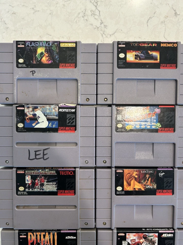 SNES Lot All Tested And Working  - Image 2 of 4