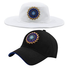 Casual Indian Cricket Team Umpire Hat/Cap and Baseball Cap Pack of 2 US