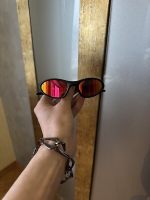 Vintage Oakley Minute Black Sunglasses Gorpcore Outdoor Y2K