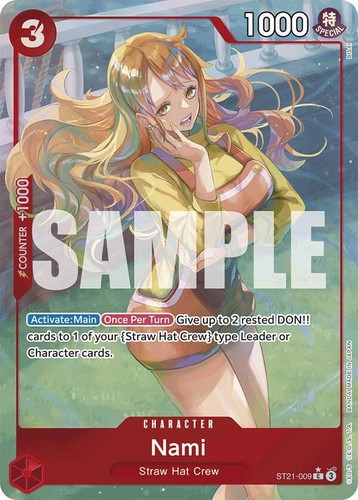 Nami (Full Art) ST29-008 Starter Deck 29: Egghead Foil | eBay