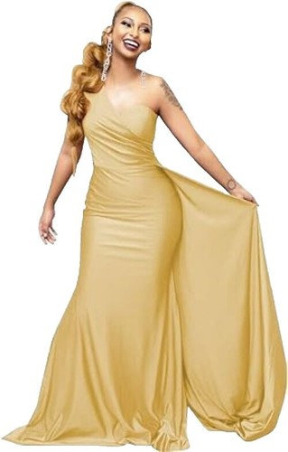 jersey knit bridesmaid dresses Sleeveless Stretch Jersey Bridesmaid Evening Dress CD912 – Sparkly Gowns main image 1