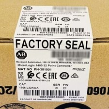 New Allen Bradley 1766-L32AWA C MicroLogix 1400 32 Point Controller 1766L32AWA