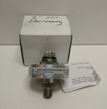 NEW OLD STOCK WHITMAN 1A 125V 15PSI VACUUM/PRESSURE SWITCH P100G-1-F12TS-X31148
