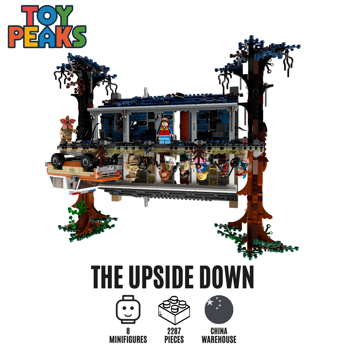 Set De Construction Stranger Things - Demodog - 473 Pièces - Neuf En Boîte - Compatible Lego