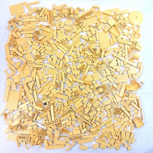 Lego 1Kg 1000g Yellow Bricks Plates Tiles Pieces Bundle Bulk Starter Job Lot