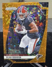 2024 Panini Prizm BIJAN ROBINSON Orange Disco Prizm #11 Atlanta Falcons