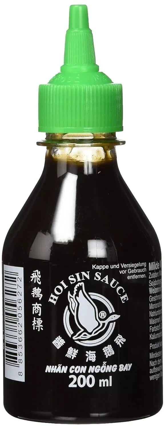 200ml FLYING GOOSE Hoisin Sauce, Hoi Sin Sauce milde Würzsauce