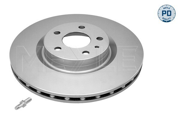 Meyle 2X Bremsscheibe Vorne BelüFtet Passend FüR Fiat 500L 199_ 1.4 0.9 351_-image