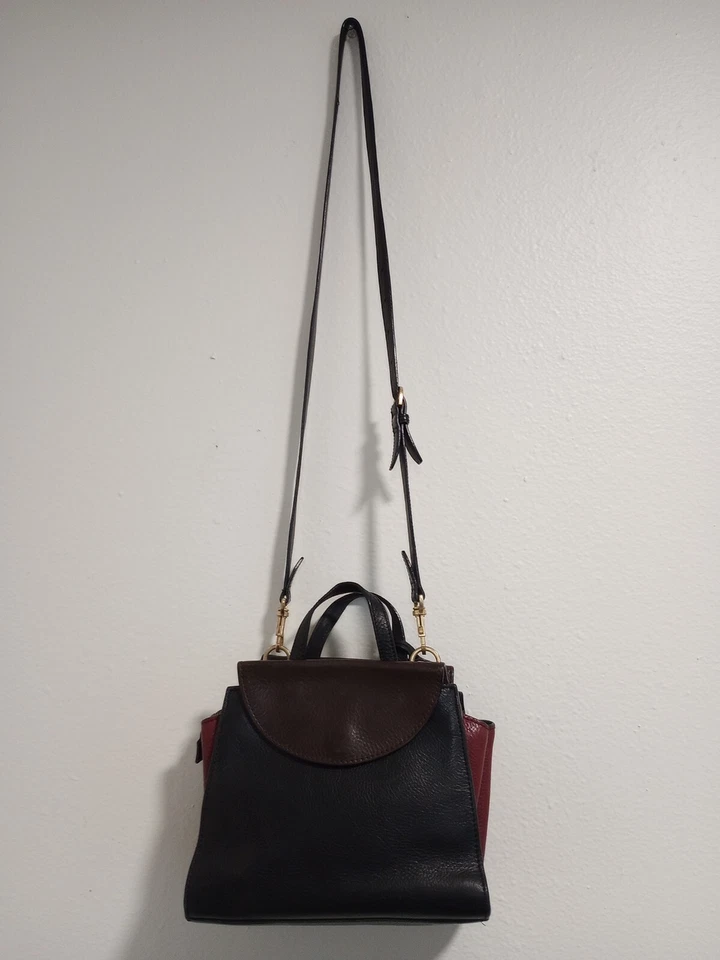 Kate Spade Saturdays 三色皮革斜挎包 — 第 3/4 张图片